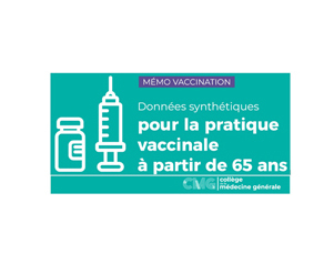 La vaccination à partir de 65 ans